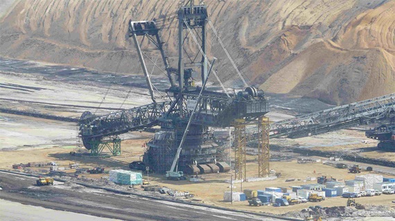 Bucket wheel excavator